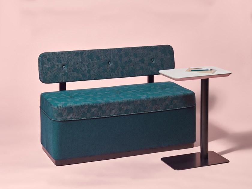 Cider Edition Скамья со спинкой, обитая тканью sun-id-1483015 - Вид №2