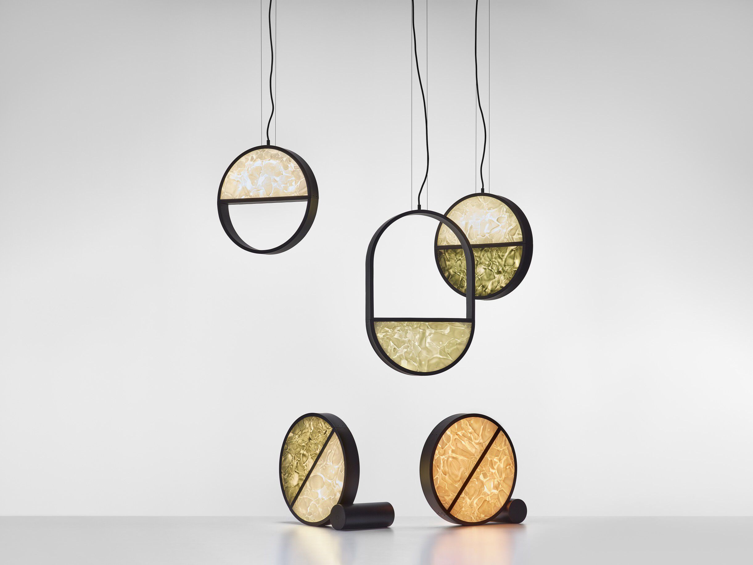 Стеклянный подвесной светильник BROKIS Геометрическая ARCH-00024113 - Вид №30