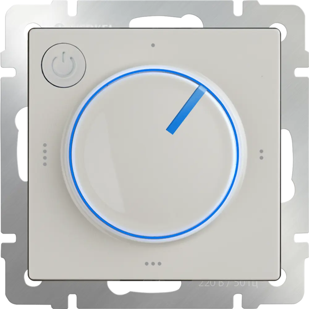 Терморегулятор для теплого пола Werkel электромеханический цвет слоновая кость STLM-2114919