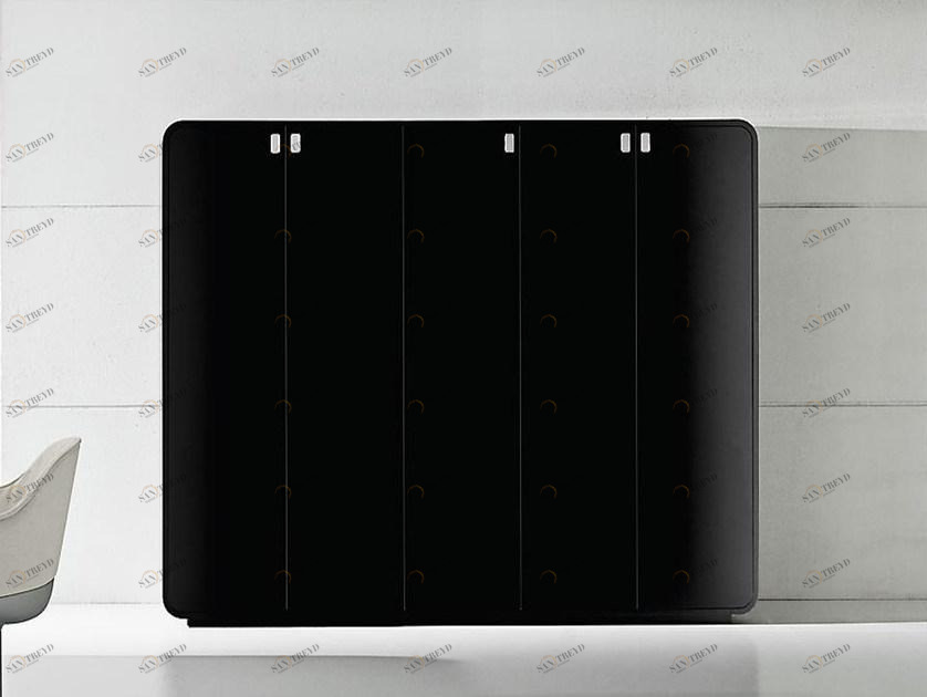 IFT Высокий лакированный офисный шкаф с распашными дверцами Sestante sun-id-1377441