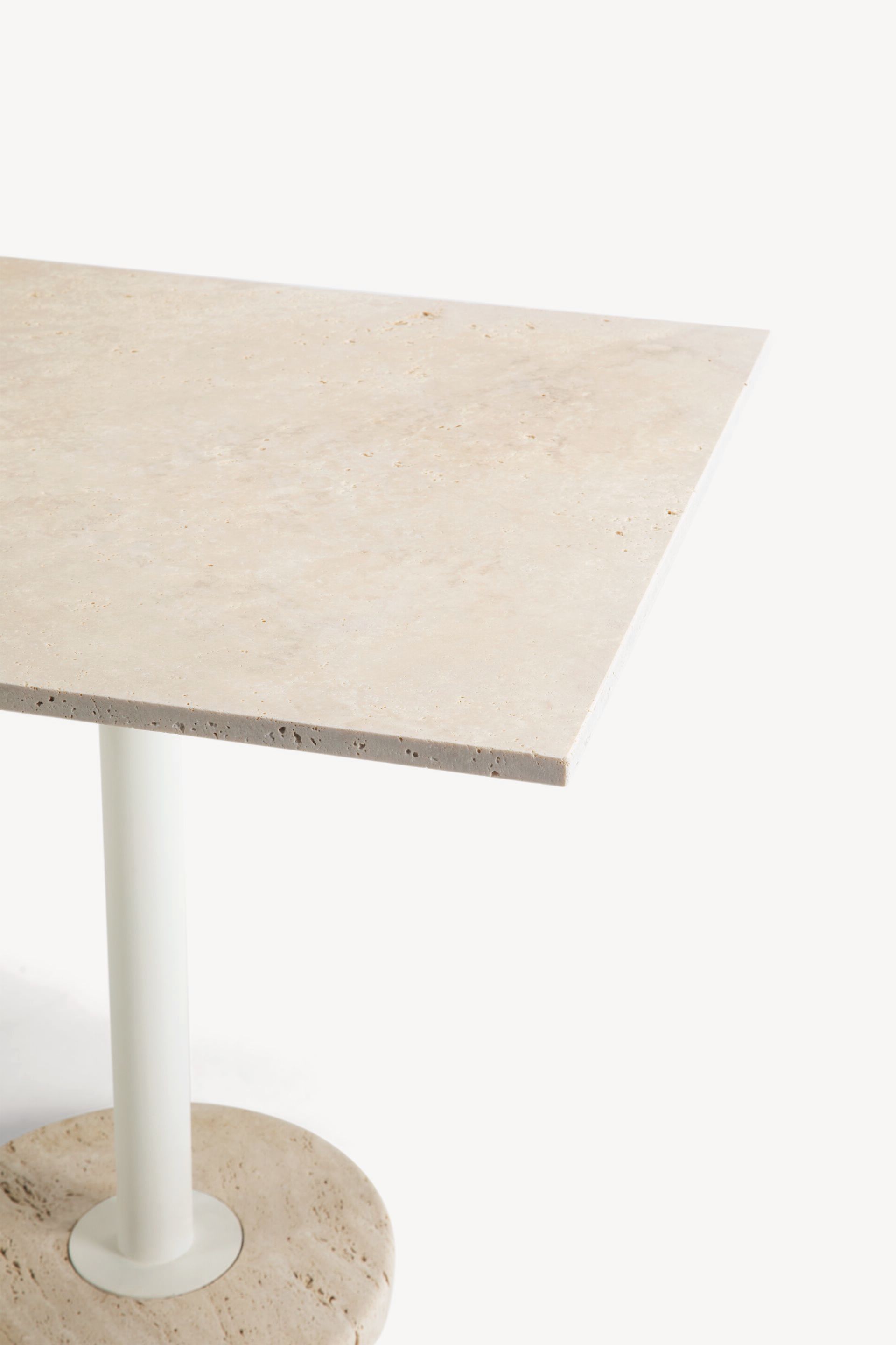 Квадратный стол из травертина VELTHA® Tamia ARCH-00151167 - Вид №1