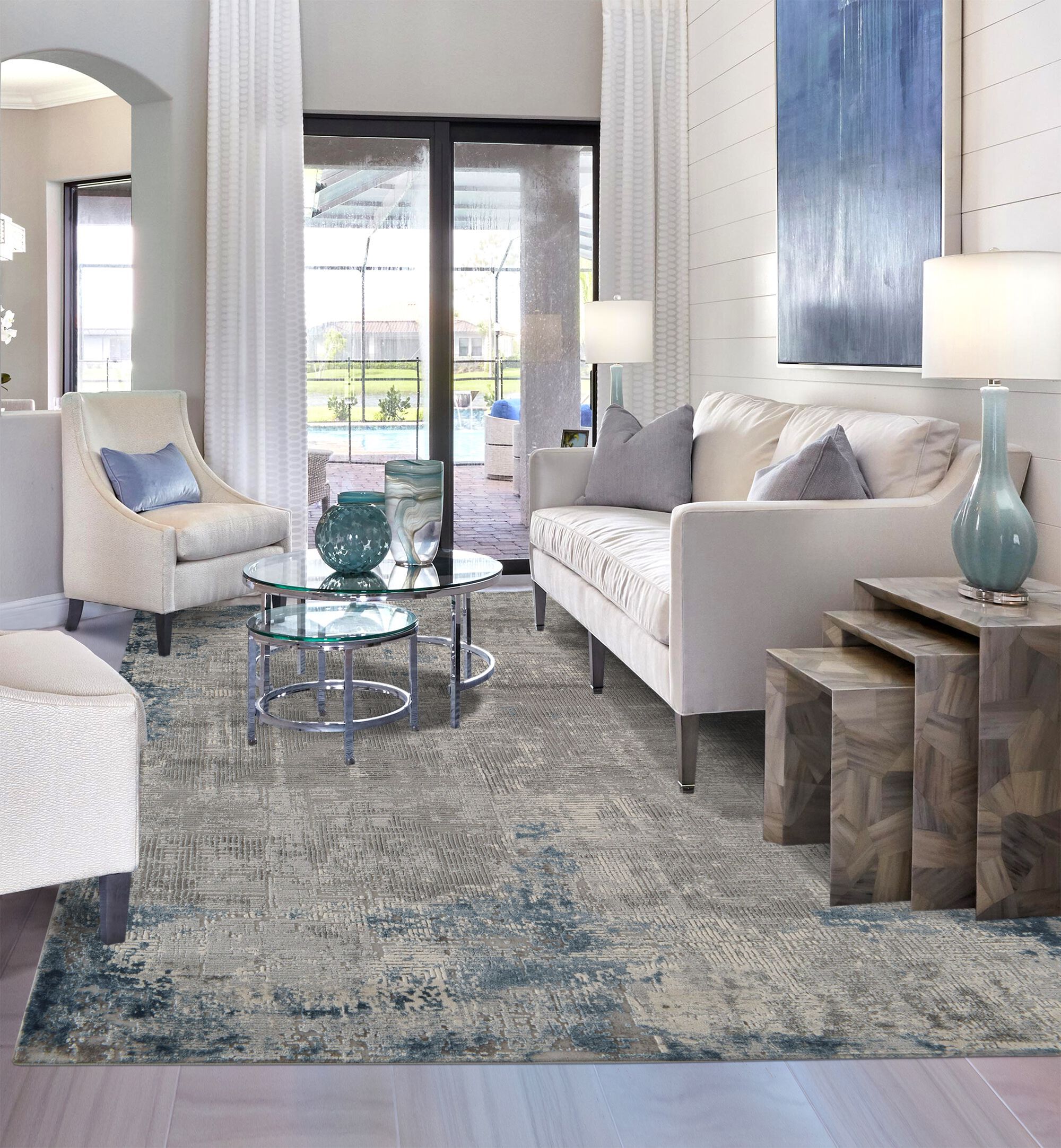 Ковер с прямоугольным рисунком Ademi Essential ARCH-00029394 - Вид №5