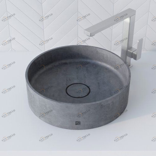 WB604SERYJ Накладная раковина на столешницу  овальная BetOn 