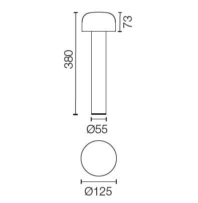 Светодиодный световой столб Flos Bellhop ARCH-00098109 - Вид №6
