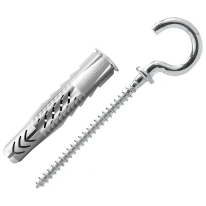 Дюбель-крюк-полукольцо Fischer UX RH, 8x50 мм, нейлон, 25 шт.