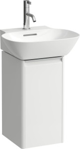 H4030111102611 Шкафчик под раковину , 1 дверца, крепление на петли слева, 1 внутренняя полочка, совместим с мини-раковиной 815301 LAUFEN PRO