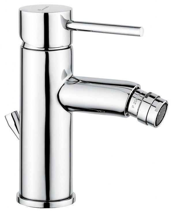 45004CR Emmevi Piper, однорычажный смеситель для биде с донным клапаном, цвет хром
