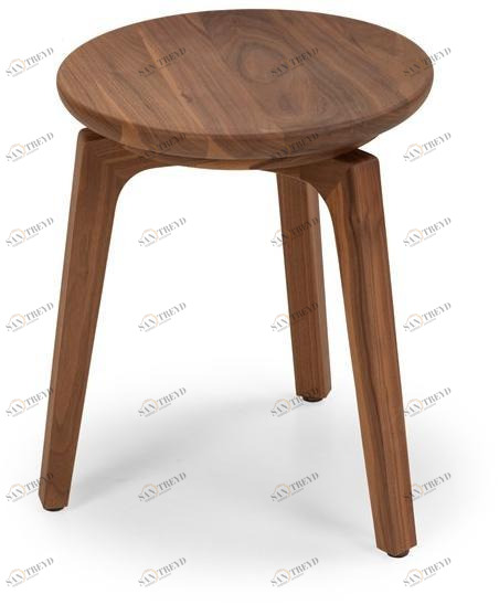 True Design Низкий табурет из массива дерева Tod Td 1000