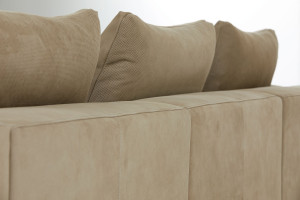 Угловой диван из ткани