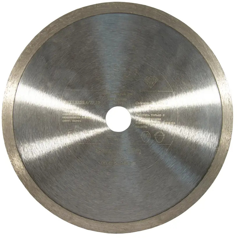 91249215 Диск алмазный по керамике D.Bor Ceramic Slim C-10 200x25.4x1.8 мм STLM-0839566