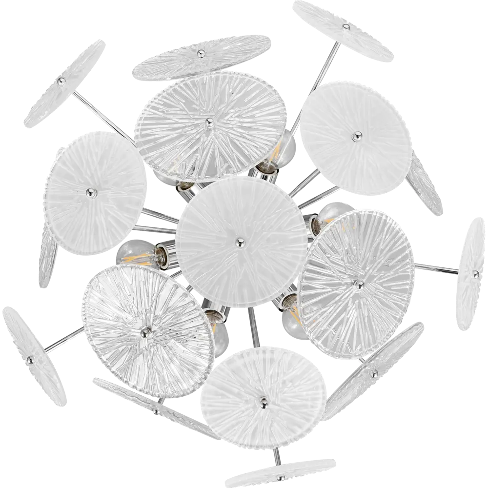 Freya Futurism — потолочная люстра на 6 ламп с хромированным покрытием 88241806 STLM-0922044 - Вид №3