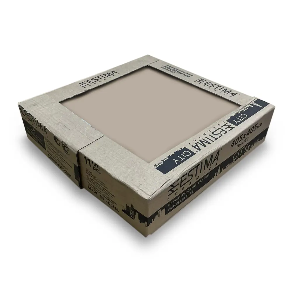 Глазурованный керамогранит Estima Seed EE02 40.5x40.5 см 1.804 м² неполированный цвет бежевый 89354199 STLM-2132220 - Вид №8