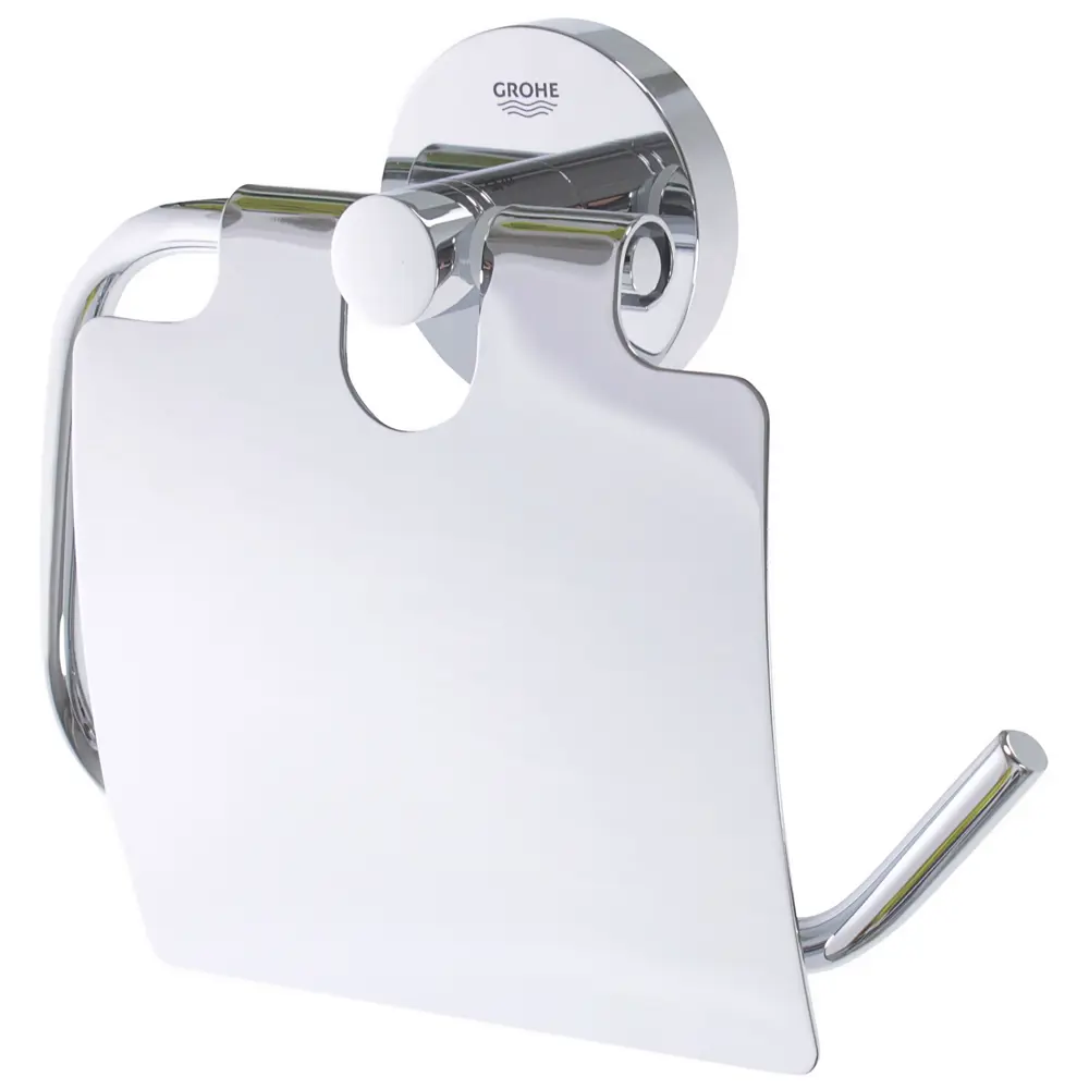 Держатель для туалетной бумаги с крышкой Grohe Essential 40367001 Essentials STLM-2074882