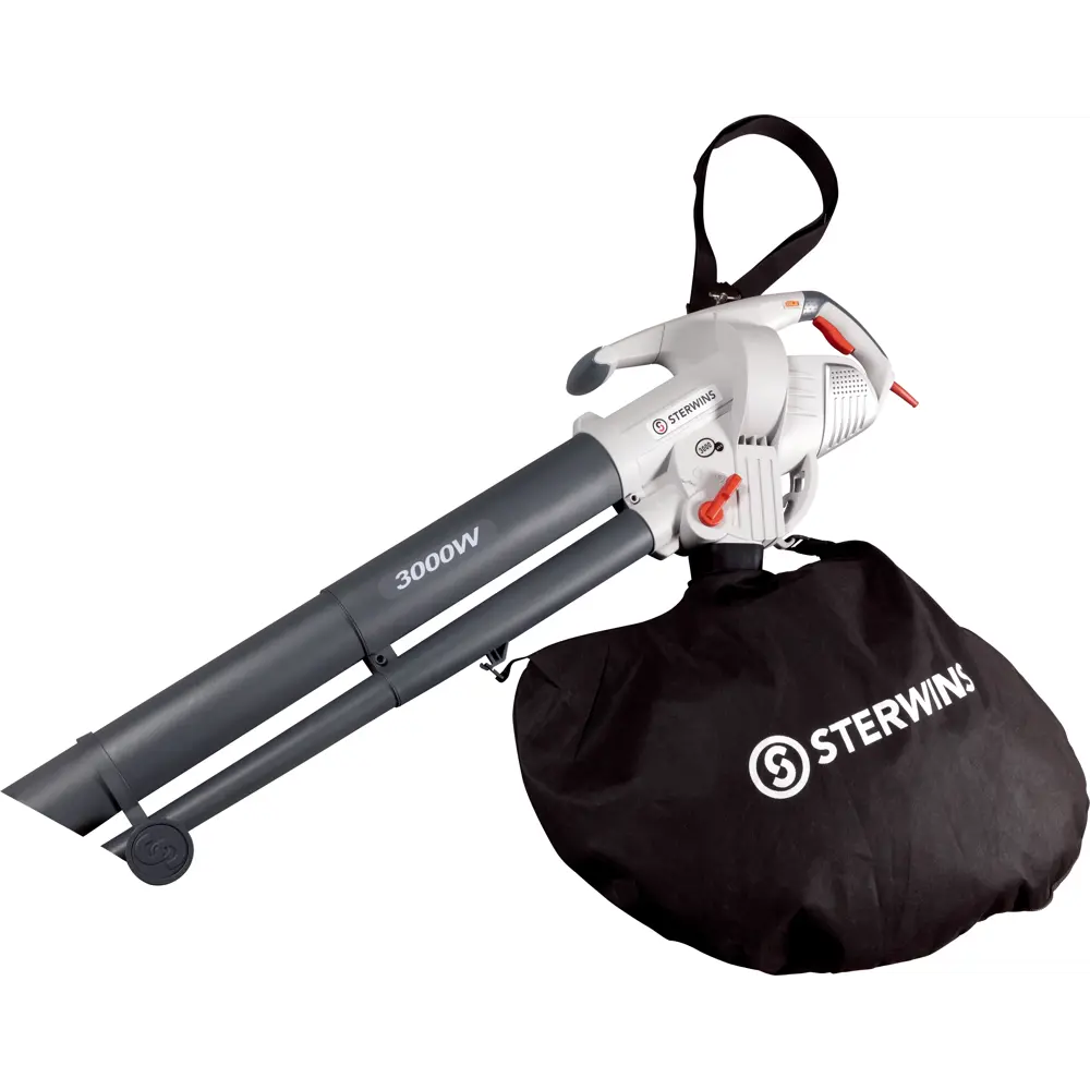 Пылесос-воздуходувка садовый электрический Sterwins 3000 Вт STLM-2036756