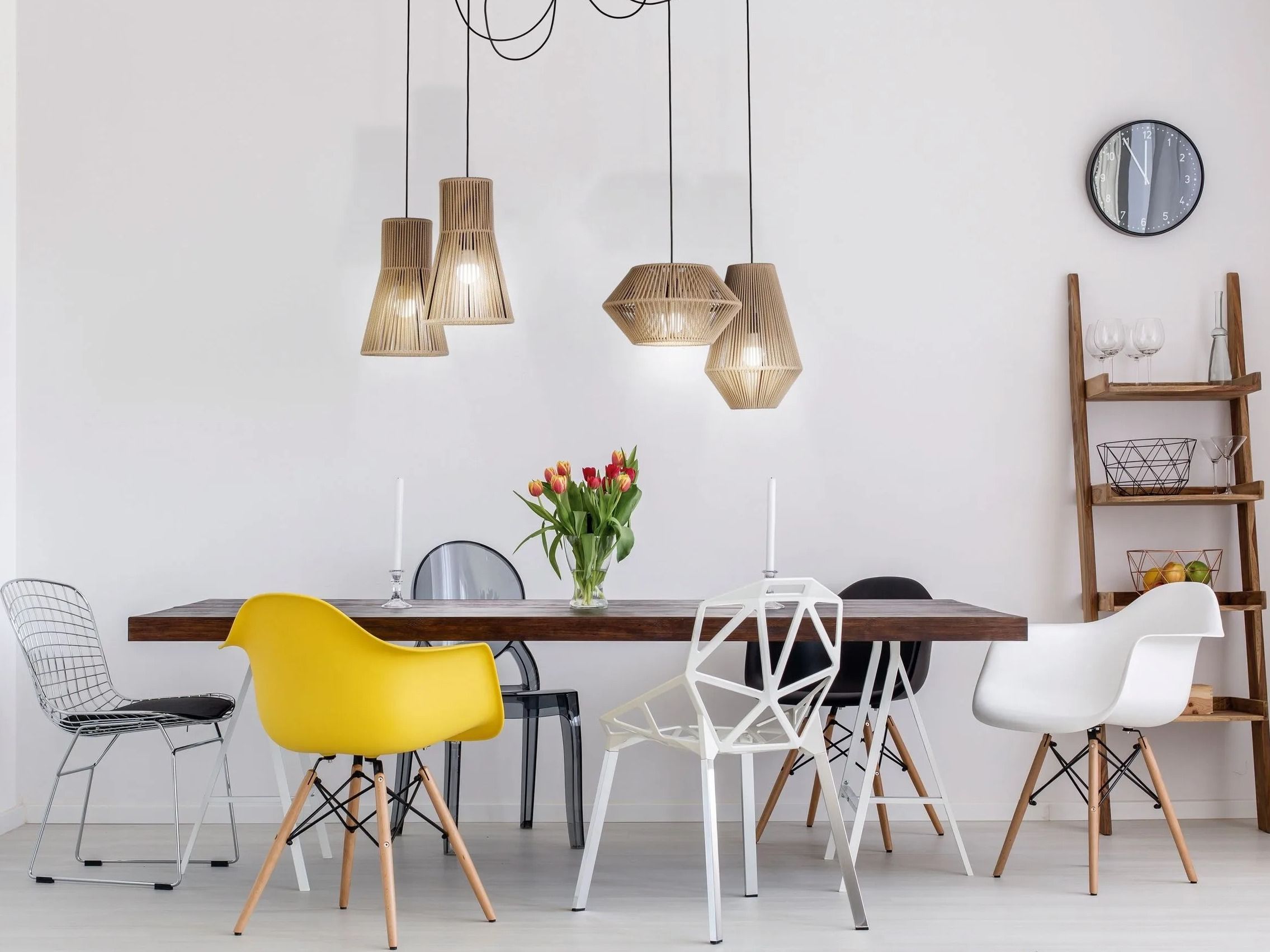 Регулируемая веревка и металлическая светодиодная подвесная лампа Olé Lighting Kit Pop-Up ARCH-00071946 - Вид №6