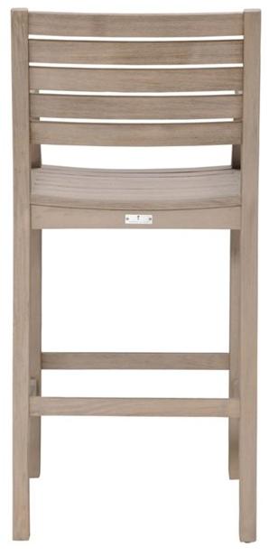 JANUS et Cie Барный стул из тикового дерева с подлокотниками Relais sun-id-1488145 - Вид №3