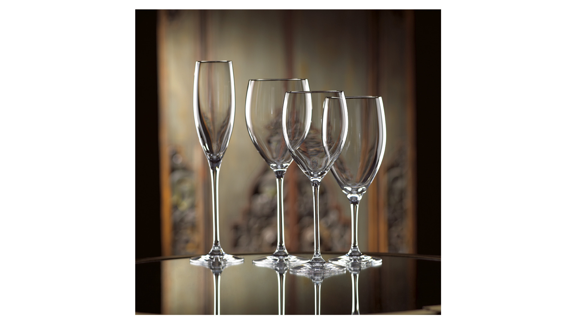 10667224 Lenox Набор из 6 бокалов для белого вина Lenox "Вечность,платиновый кант" 250мл Хрусталь  - Вид №2