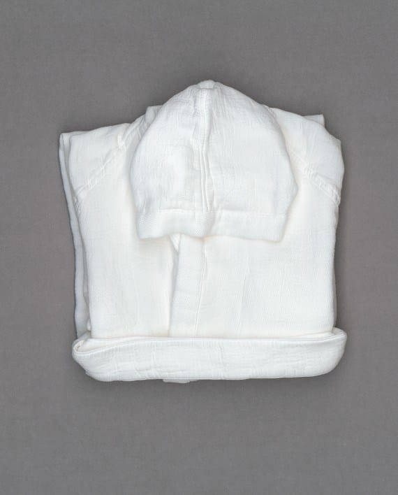 Двойной лицо мягкий хлопок кимоно халат Society Limonta KUR ARCH-00075632 - Вид №16