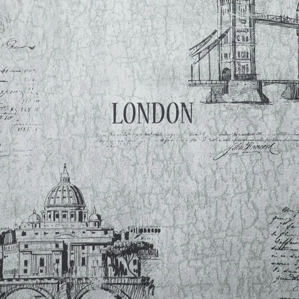 Обои бумажные Вояж серые 0.53 м С1-МО Santreyd STLM-2208319 - Вид №1