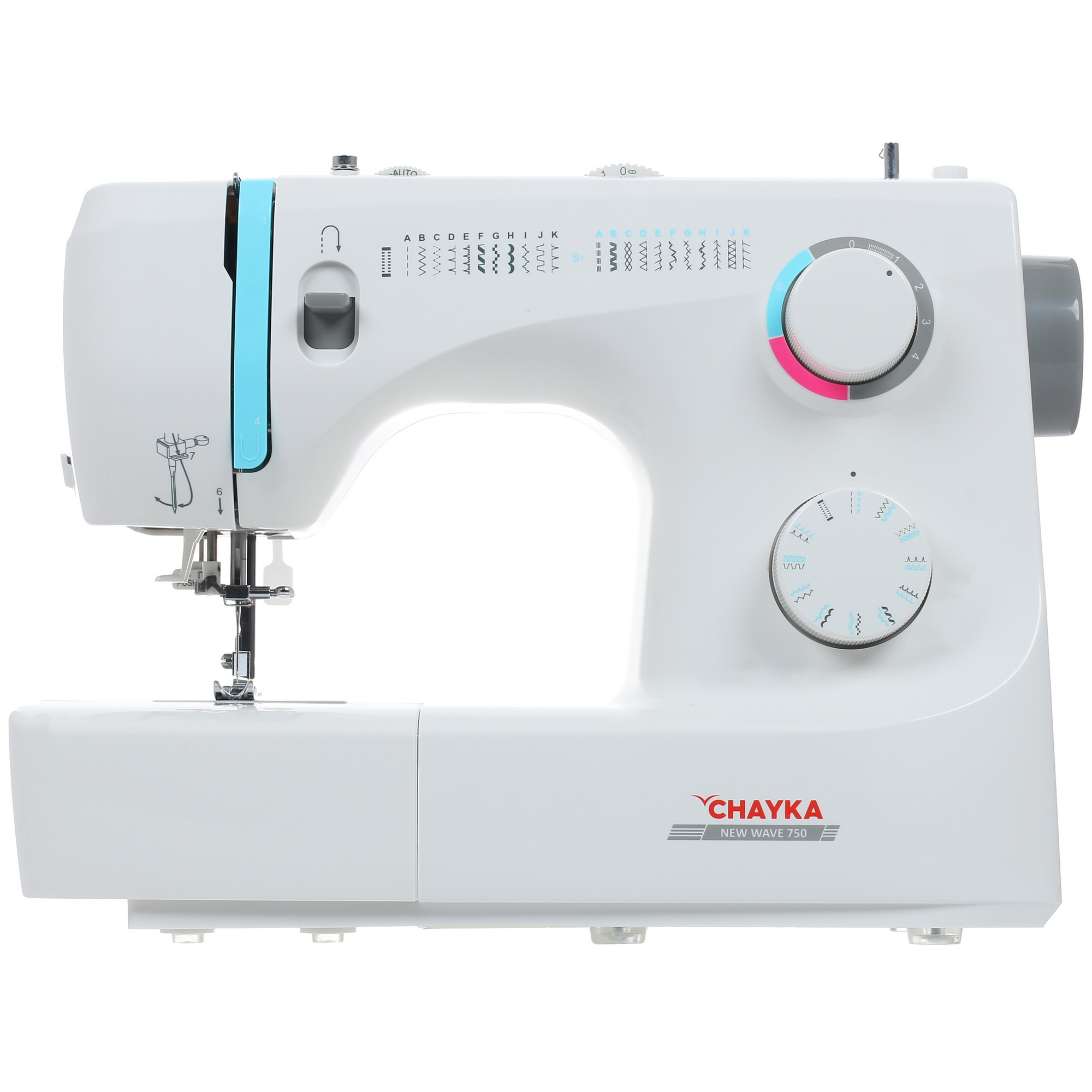 1085867 Швейная машина CHAYKA NEW WAVE 750 STDN-0057239 - Вид №1