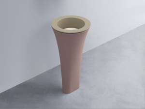 AMLA45-AV+AMPILT-TL+AMCOLT-CP Раковина Amedeo Tondo отдельностоящая cielo Enjoy + Amedeo
