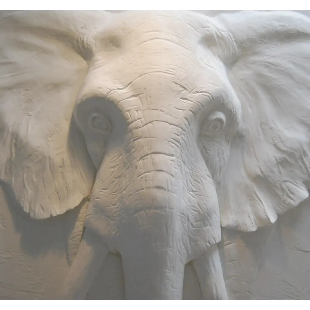 Фотообои 3D Flizart «Каменный слон», флизелиновые, 300x280 см FBRUSH STLM-2200081