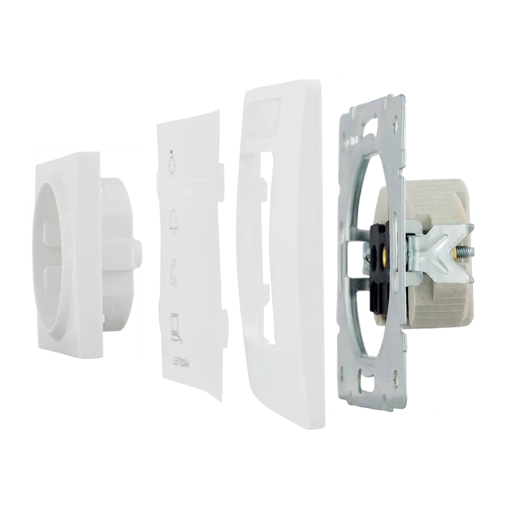 Рамка для розеток и выключателей Legrand Etika 1 пост, цвет белый STLM-2061049 - Вид №3