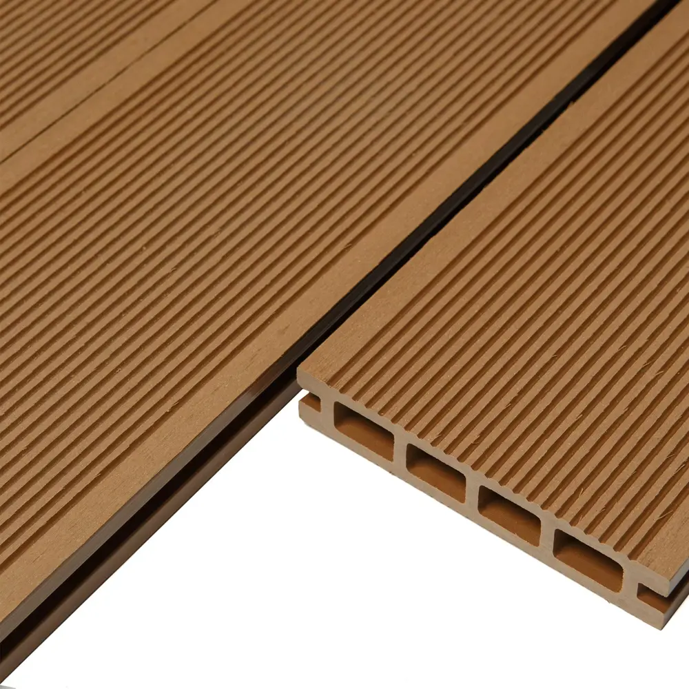 Террасная доска ДПК CM Decking Nature цвет Дуб 3000x135x25 мм двусторонняя вельвет/структура дерева 0.405 м² 82338672 STLM-2026329  - Вид №3