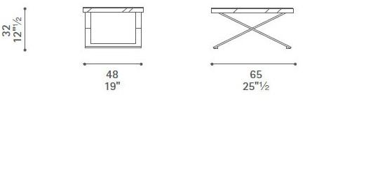 Poltrona Frau Подставка для ног из кожи La collezione - divani e poltrone sun-id-1386936 - Вид №3