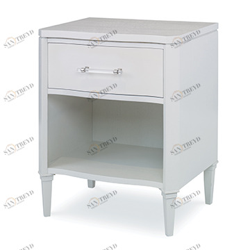 Тумбочки 17584-830-005 Halley Nightstand - Glacier Ambella 