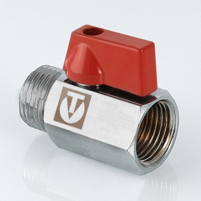 VT.331.N.04 Кран шаровой MINI с внутренней/наружной резьбой Valtec 1/2"  - Вид №1