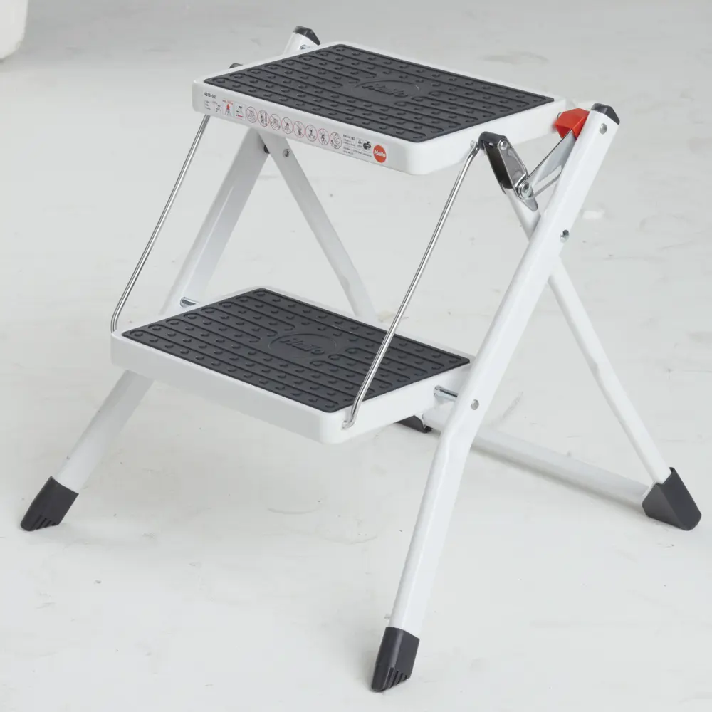 Стремянка-табурет складная Hailo Mini 2 ступени, максимальная нагрузка 150 кг STLM-2139709 - Вид №8
