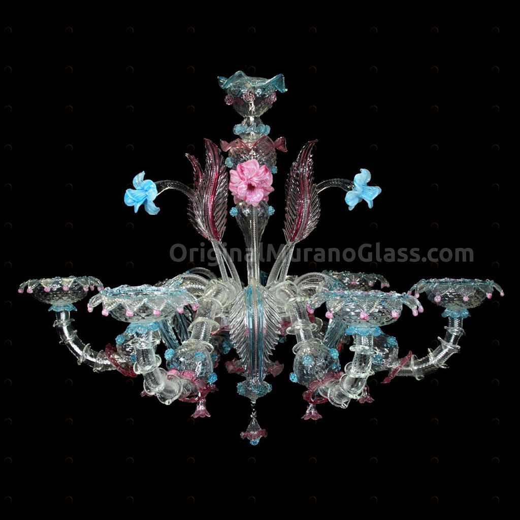 1074 ORIGINALMURANOGLASS Люстра Зайнаб - Реццонико - муранское стекло OMG  см 