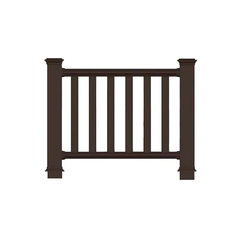 Ограждения из ДПК Holzhof Секция 3Д Santreyd STLM-2092842