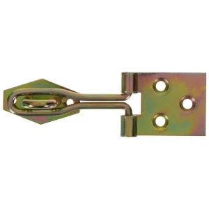 Навеска Gah Alberts с проушиной для навесного замка с проволочной петлей 26x80 мм