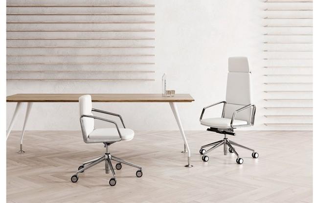 Las Mobili Офисное кресло с 5 спицами на колесиках Lead sun-id-1476167 - Вид №1