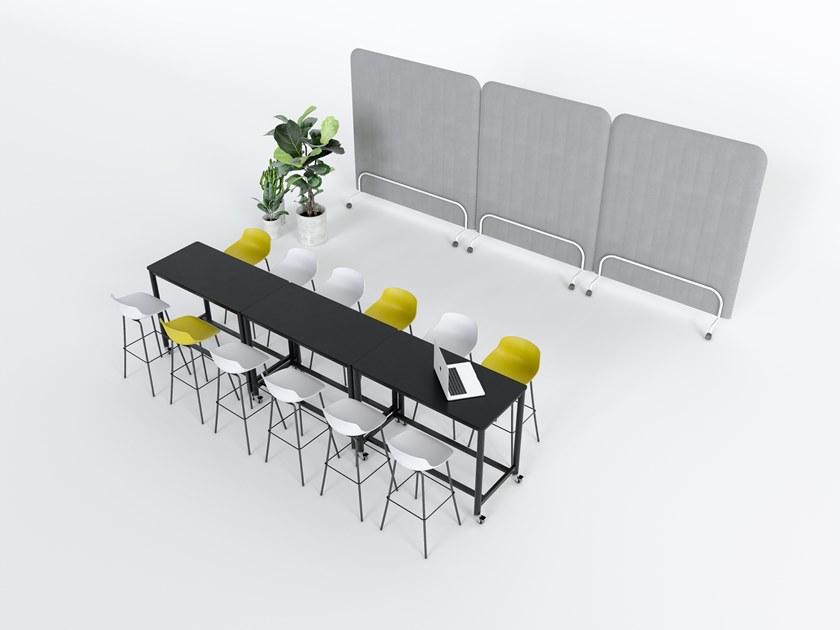 Grado Design Отдельностоящая офисная перегородка из ткани на колесиках sun-id-1394087 - Вид №2