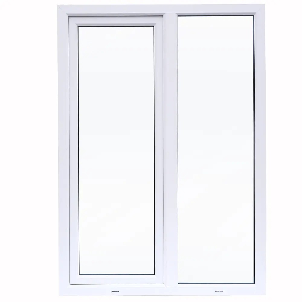 Окно пластиковое ПВХ Deceuninck двустворчатое 1200x1000 мм (ВхШ) двухкамерный стеклопакет белый/белый 18623530 STLM-2040462  - Вид №4