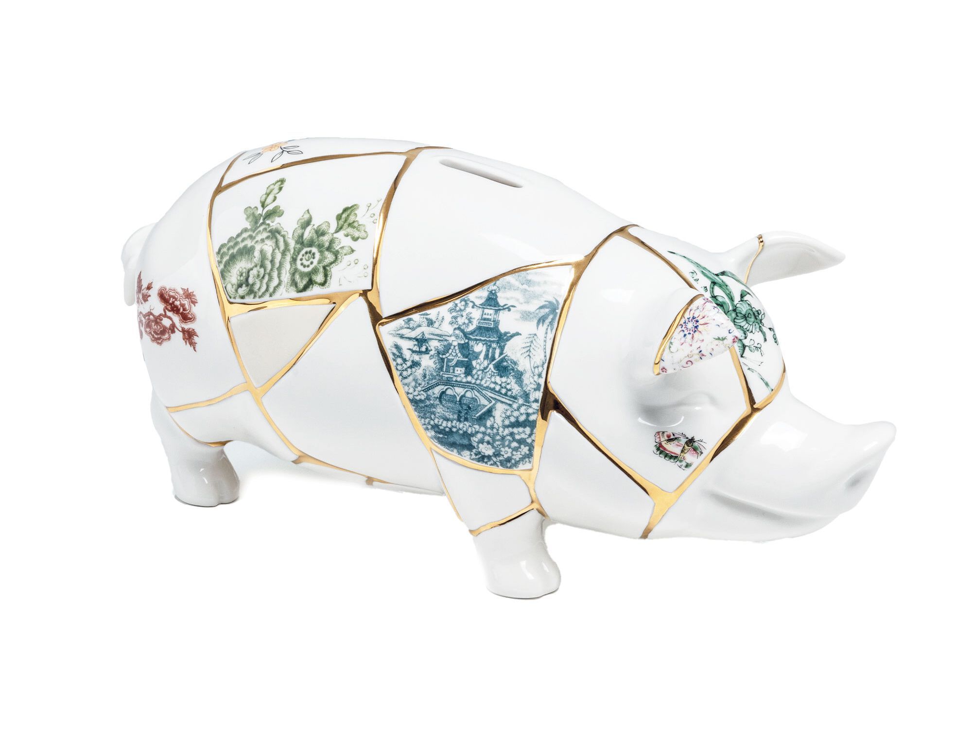 Фарфоровая копилка Seletti Kintsugi ARCH-00135728