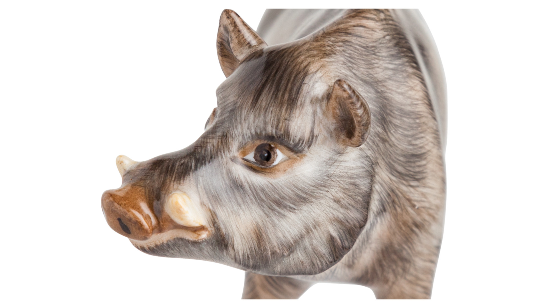 10623426 Herend Фигурка 6см "Кабан" Фарфор  - Вид №1