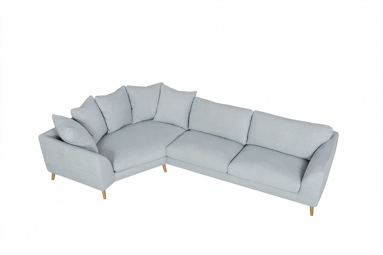 Диван Klara угловой светло-голубой SITS ДИЗАЙНЕРСКИЕ, KLARA 192087 Голубой  - Вид №6