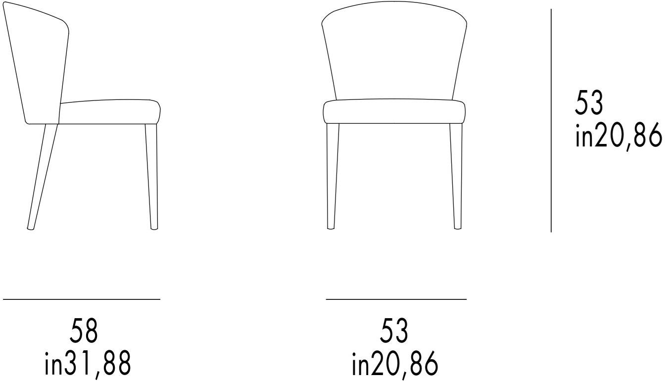Grilli Стул из ткани York 712401 - Вид №6