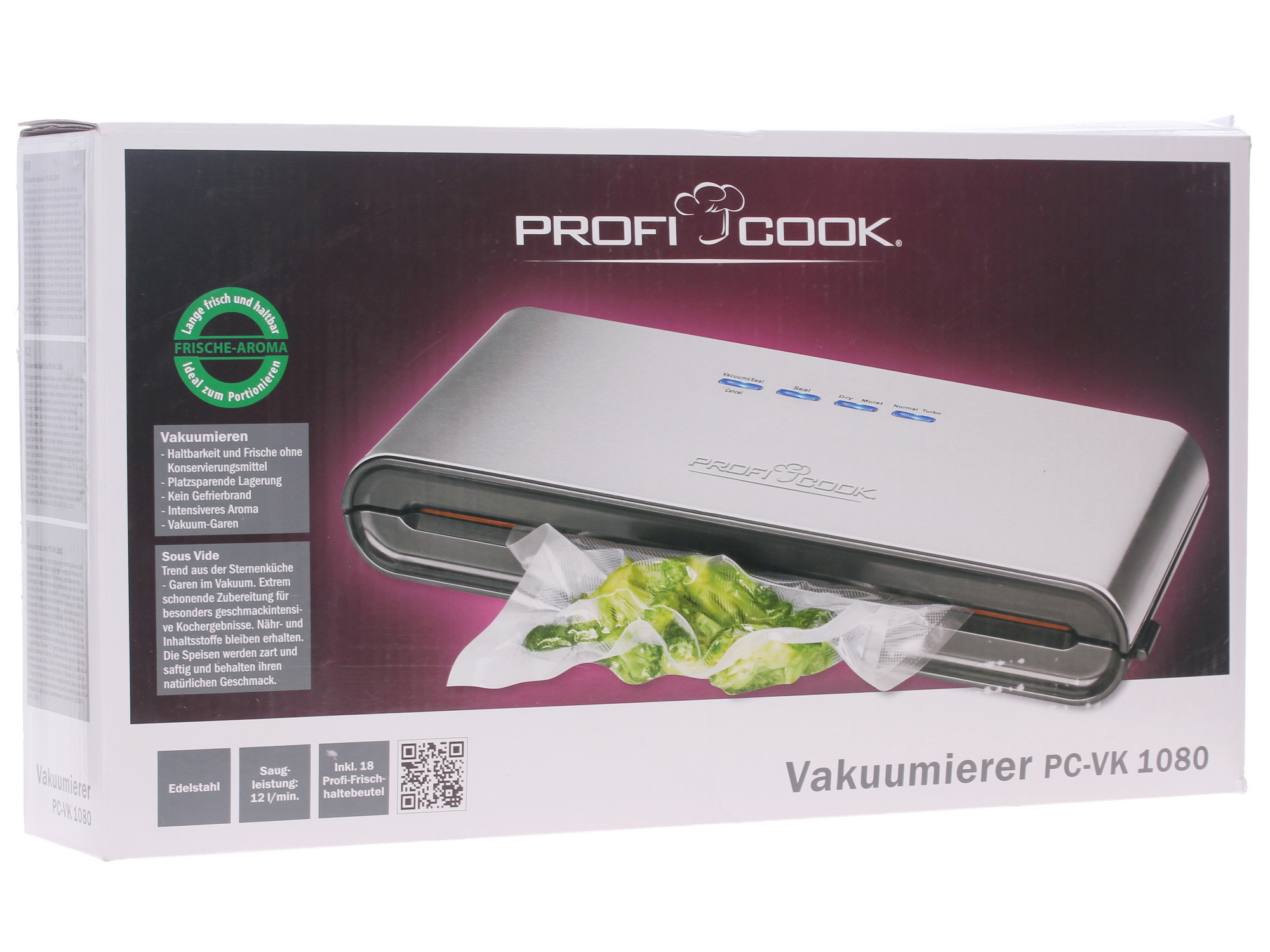 1042104 Вакуумный упаковщик Profi Cook PC-VK 1080 ProfiCook STDN-0047635 - Вид №8