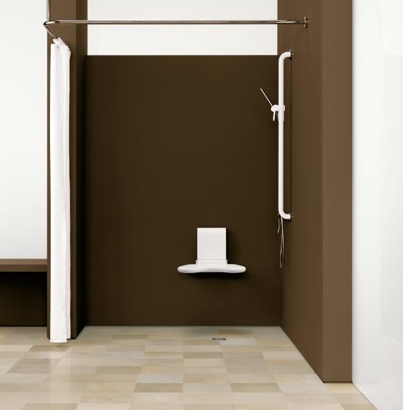 802.34.V0330 Active+ занавеска для душа/кабины HEWI Duschvorhänge/-stangen  - Вид №5