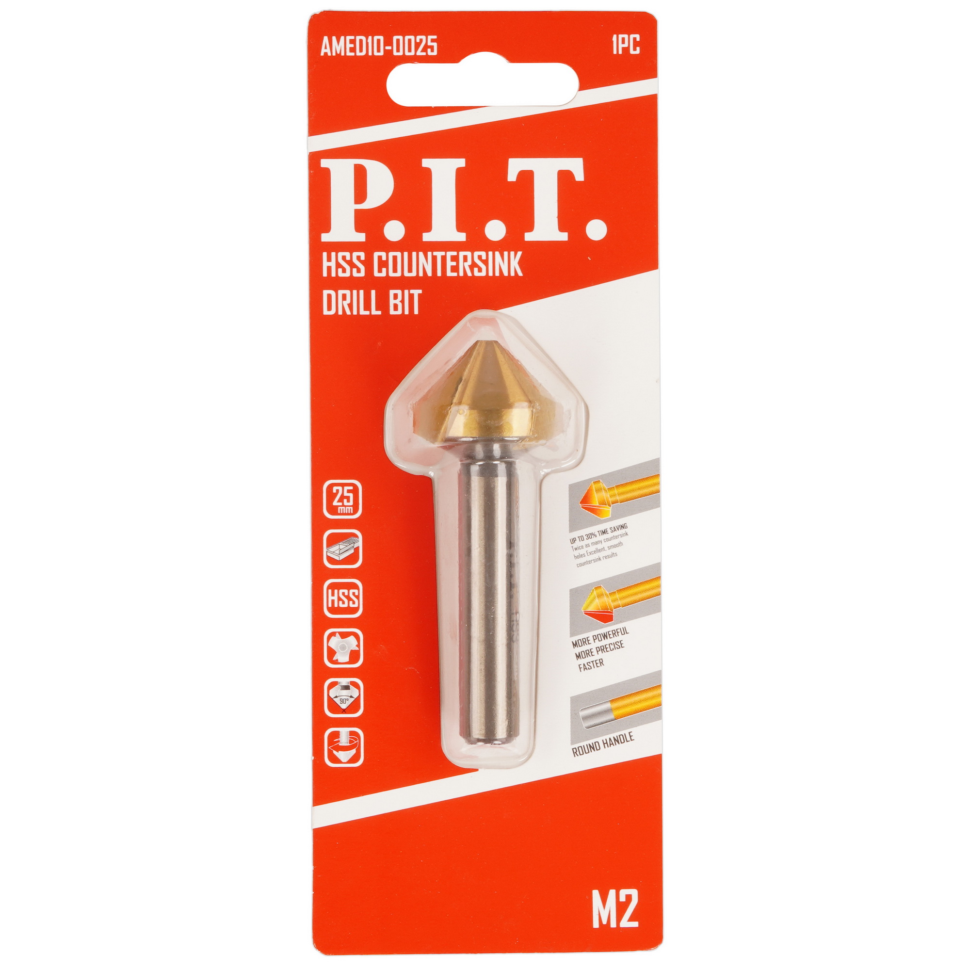 Сверло-зенковка PIT AMED10-0025 9183709 STDN-0054578