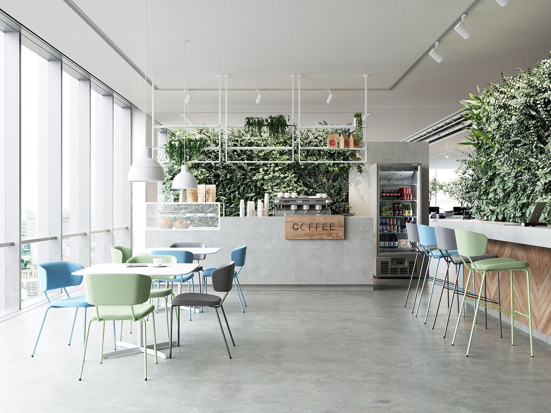 Тканевый стул с открытой спинкой LD Seating Flexi Chair ARCH-00030801 - Вид №4