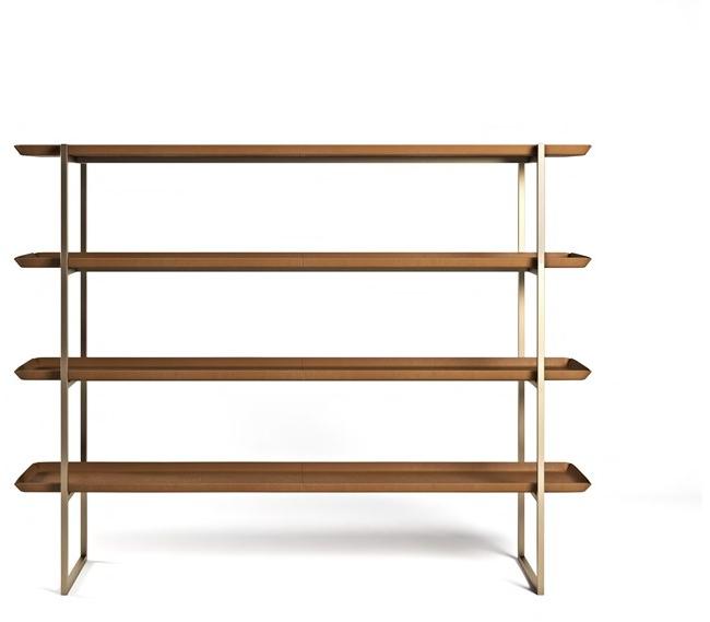 Aston Martin Книжный шкаф двусторонний кожаный открытый sun-id-1421205 - Вид №3