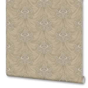 Обои флизелиновые Euro Decor Botticelli бежевые 1.06 м 1157-06 82107817 STLM-2204046