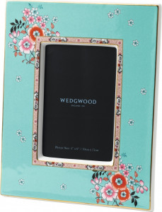10671658 Wedgwood Рамка для фото Wedgwood Вандерласт Камелия 10х15см Фарфор костяной