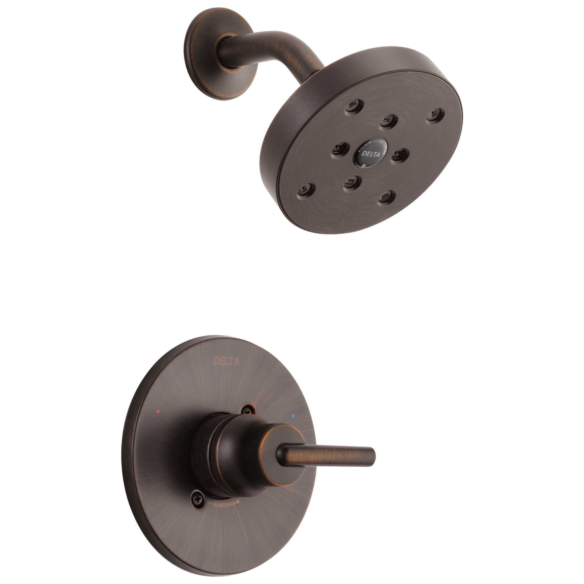 T14259-RB Накладка для душа Monitor® 14 серии H2Okinetic® Delta Faucet Trinsic Венецианская бронза 